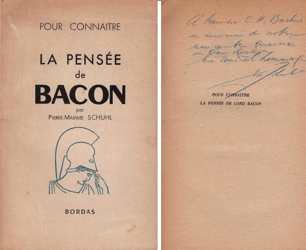 La pensée de Lord Bacon