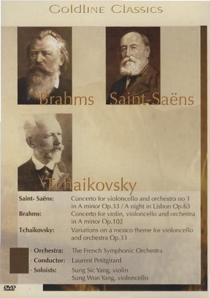Goldline Classics: Saint Saens - Brahms - Tchaikovsky