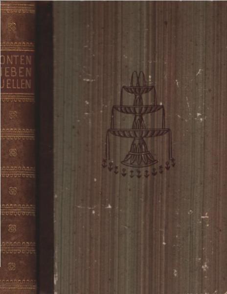 Sieben Quellen : Landschaftsroman.