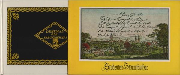 Studenten-Stammbücher : 1790 - 1840.