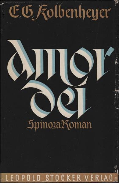 Amor dei : Ein Spinoza-Roman.