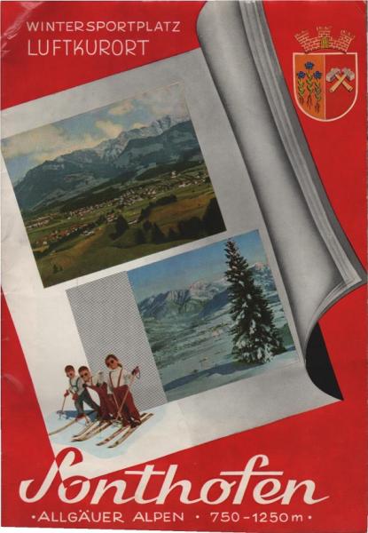 Sonthofen: Allgäuer Alpen. (Prospekt).