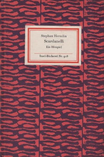 Scardanelli : ein Hörspiel.