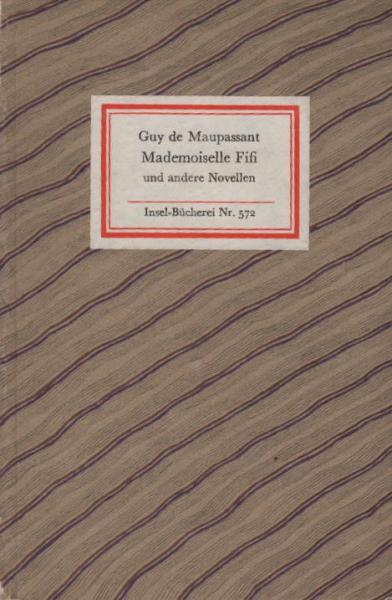 Mademoiselle Fifi und andere Novellen.