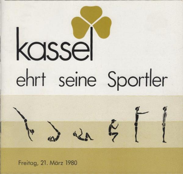 Kassel ehrt seine Sportler : Freitag, 21. März 1980