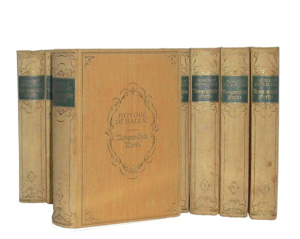 Ausgewählte Werke in 10 Bänden ; Bd. 1., Die alte Jungfer / Bd. 2., Der Landarzt : Roman / Bd. 3., Die Herzogin von Lagenais /  Bd. 4., Eugenie Grandet / Bd. 5., Vater Goriot / Bd. 6., Der Stein der Weisen / Bd. 7., Die Elendshaut /  Bd. 8., Frauenbriefe