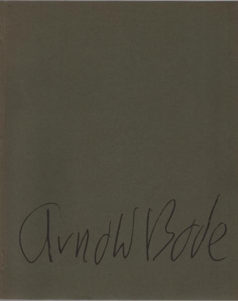 Arnold Bode 23. Dezember 1900.