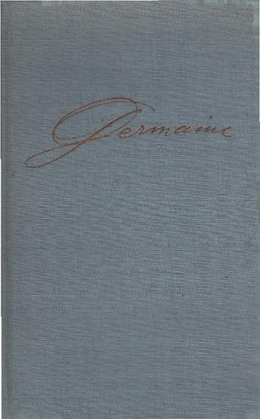 Germaine oder Der Irrtum von Locarno.