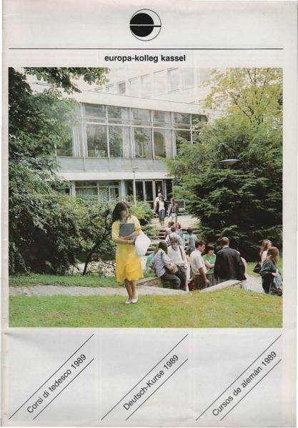 europa-kolleg kassel : Corsi di tedesco 1989 = Deutsch-Kurse 1989 = Cursos de alemán 1989