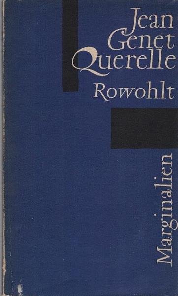 Jean Genet: Querelle : Marginalien