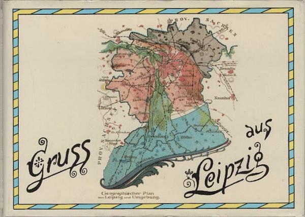 Gruss aus Leipzig : das alte Leipzig auf Bildpostkarten.