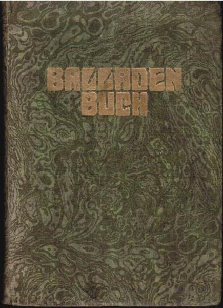 Balladen-Buch : Ges. Gek. Taschenausg.