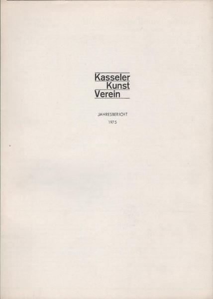 Jahresbericht 1975