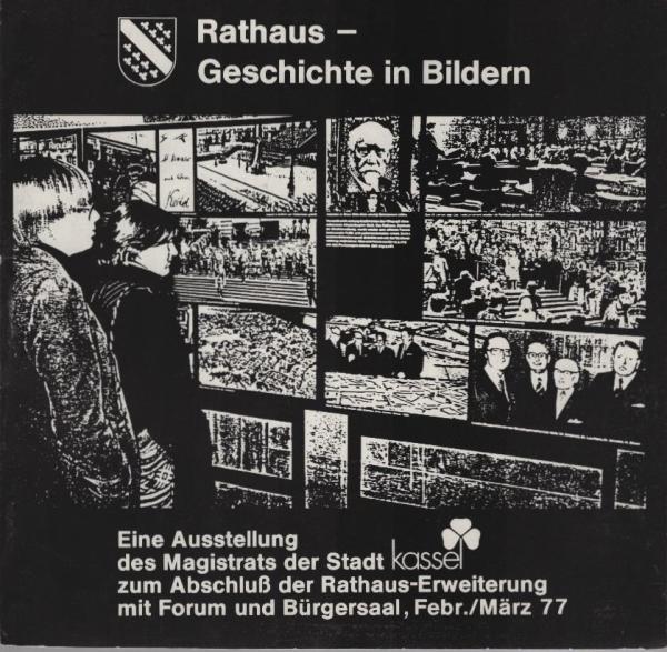 Rathaus - Geschichte in Bildern. Mappe mit 12 Bildtafeln.