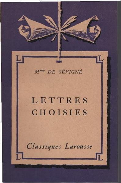 Letrres Choisies.