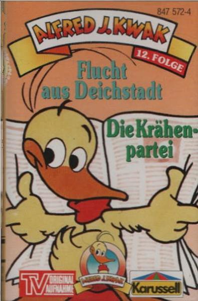12. Folge : Die Krähenpartei / Flucht aus Deichstadt [Hörkassette]