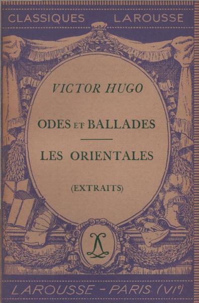 Odes et ballades : les orientales, extraits