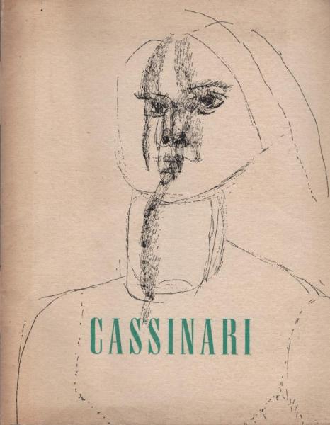 Bruno Cassinari : Kunstverein Darmstadt Kunsthalle, 19. November 1960-8. Januar 1961.