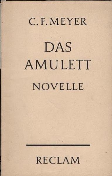 Das Amulett : Novelle.