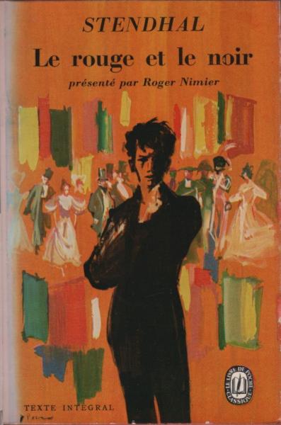 La rouge et le noir.