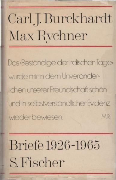 Briefe : 1926 - 1965.