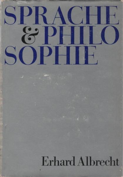 Sprache und Philosophie.