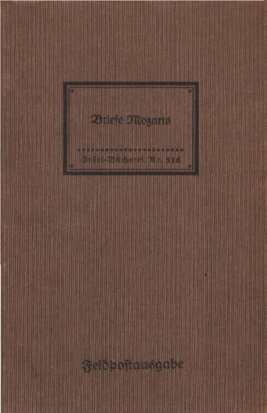 Briefe Mozarts.