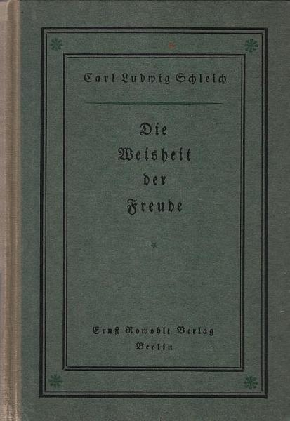 Die Weisheit der Freude