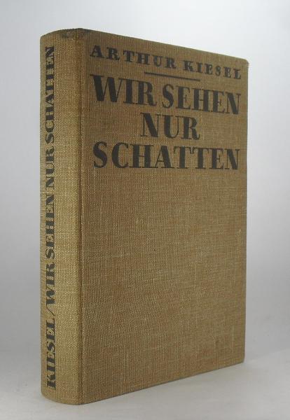 Wir sehen nur Schatten : Gespräche über letzte Fragen d. Philosophie.