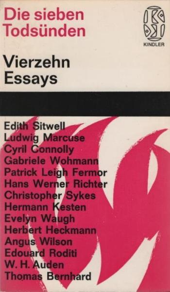 Die sieben Todsünden : 14 Essays.
