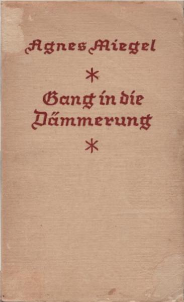 Gang in die Dämmerung : Erzählgn.