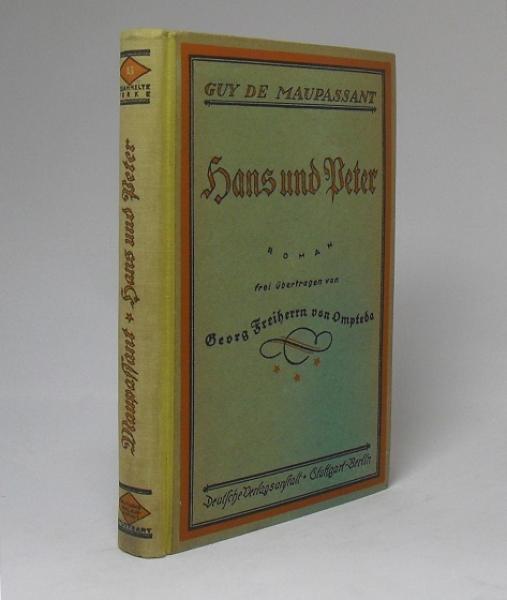 Hans und Peter: Roman.