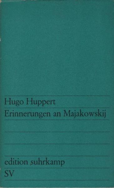 Erinnerungen an Majakowskij.