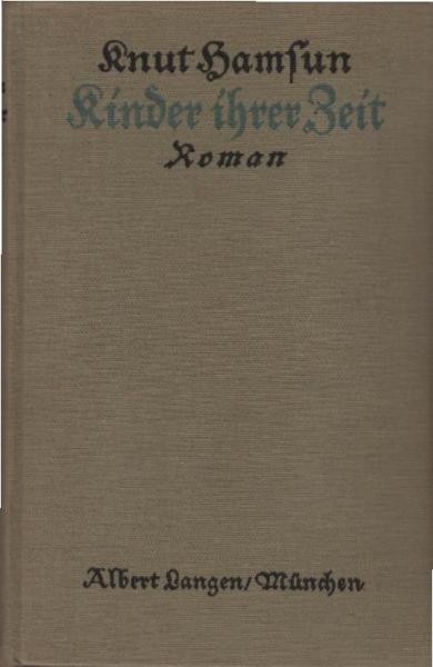 Kinder ihrer Zeit : Roman.