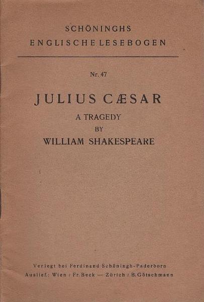 Julius Caesar : A tragedy.