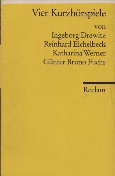 Vier Kurzhörspiele.