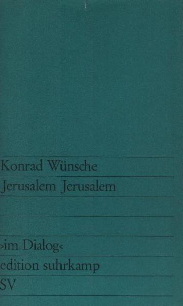 Jerusalem, Jerusalem.
