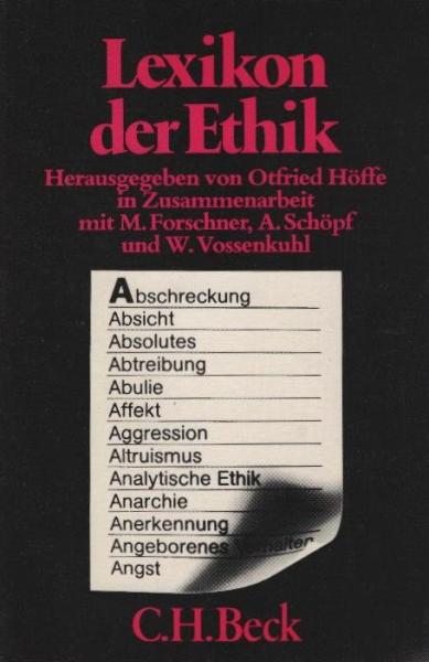 Lexikon der Ethik.