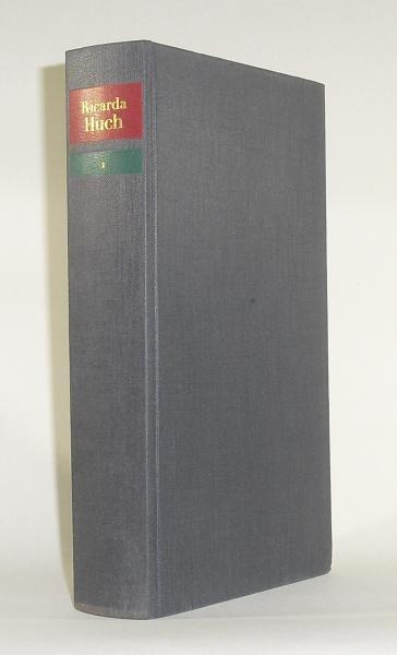 Huch, Ricarda: Gesammelte Werke; Teil: Bd. 1., Erinnerungen von Ludolf Ursleu dem Jüngeren; Aus der Triumphgasse. Romane