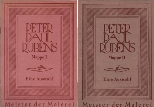 Peter Paul Rubens. Mappe I + II. Eine Auswahl.