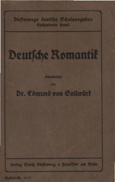 Deutsche Romantik.