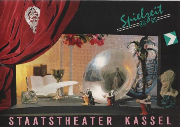 Staatstheater Kassel. Spielzeit 84 / 85.