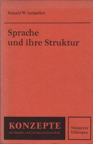 Sprache und ihre Struktur.