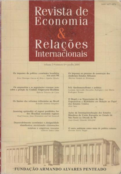 Revista de Economia & Relações Internacionais. Vol. 2, n. 4, janeiro 2004.