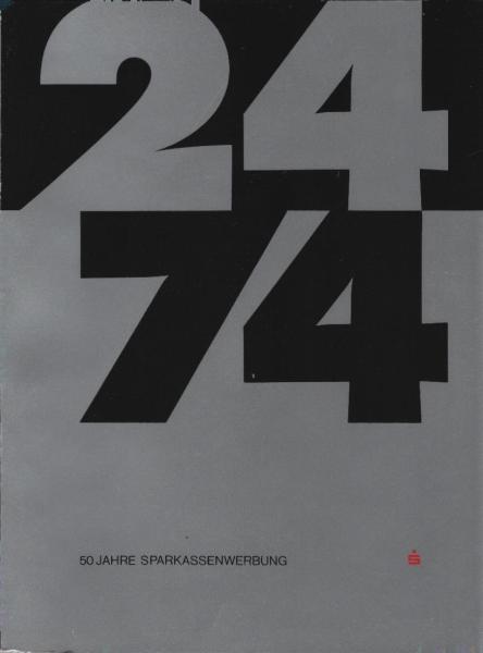 50 Jahre Sparkassenwerbung : 1924-1974 ; eine Dokumentation.