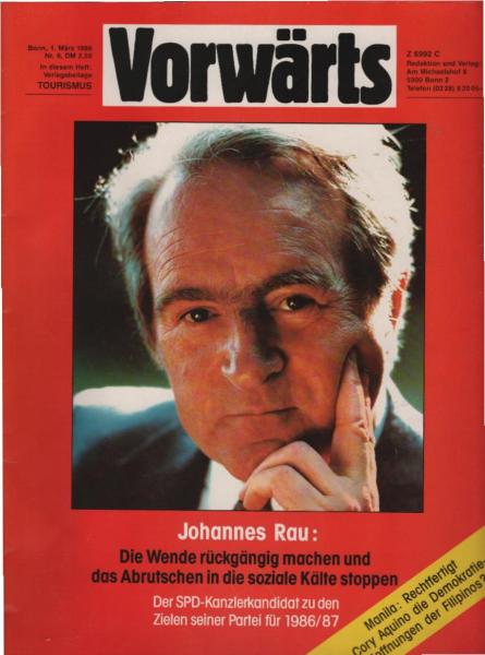Vorwärts. Nr, 9, 1. März 1986.