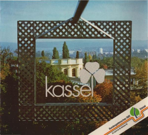 Kassel. Bundesgartenschau 1981. 30. April bis 18. Oktober '81 (Prospekt)