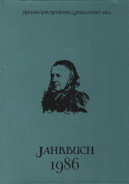 Jahrbuch 1986.