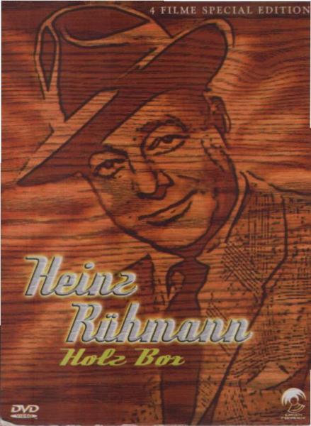 Heinz Rühmann Holz Box. 4 Filme Special Edition: Das Geheimnis der roten Katze ; Der Stolz der 3. Kompanie ; Himmel auf Erden ; Hilfe, ich bin Minister [2 DVD's]