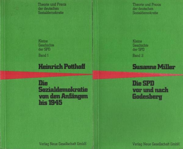 Kleine Geschichte der SPD; 2 Bde.